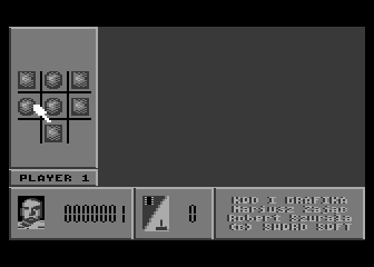 Sexquix (Atari 8-bit) screenshot: Looks like a draw