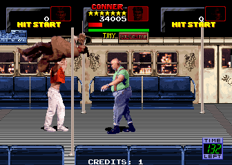 Guardians of the 'Hood (Arcade) screenshot: Do you want a bum in your face?