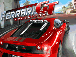 Ferrari GT: Evolution (Windows Mobile) screenshot: Title screen