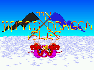 Dragon Isles (DOS) screenshot: Title screen
