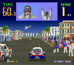 Big Run (Arcade) screenshot: Start Run.