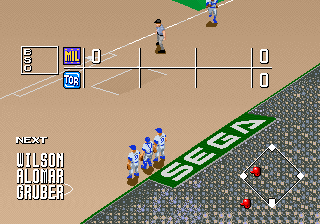 Clutch Hitter (Arcade) screenshot: No score.