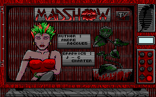 Mad Show (Amiga) screenshot: Title screen