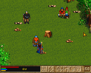 Legion (Amiga) screenshot: In the forest
