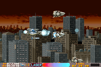 Cosmic Cop (Arcade) screenshot: Other enemies