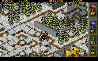 Tanke Da Juezhan (DOS) screenshot: Invading Poland