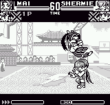 King of Fighters R-1 (Neo Geo Pocket) screenshot: Ass attack!