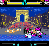 SNK Gals' Fighters (Neo Geo Pocket Color) screenshot: Low kick