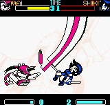 SNK Gals' Fighters (Neo Geo Pocket Color) screenshot: Finish her!