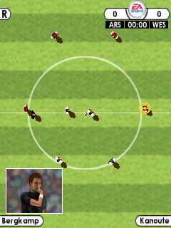 FIFA Soccer 2002 (Windows Mobile) screenshot: Kick off