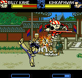 Fatal Fury: First Contact (Neo Geo Pocket Color) screenshot: Back's attack