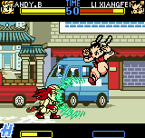 Fatal Fury: First Contact (Neo Geo Pocket Color) screenshot: Energy plasma