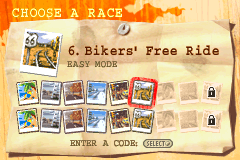 Screenshot of Road Rash: Jailbreak (Game Boy Advance, 2003) - MobyGames