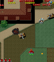 Screenshot Of Raiden (arcade, 1990) - Mobygames