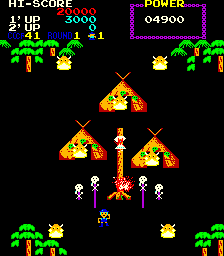 Fantasy (Arcade) screenshot: Village