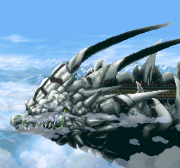 Tales of Destiny (PlayStation) screenshot: On board the gorgeous ship Draconis. Don't worry, you'll get to navigate this baby yourself... though much, much later