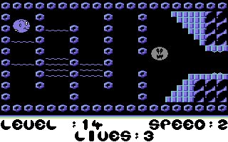 Later (Commodore 64) screenshot: Level 14