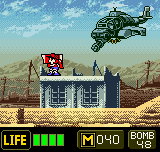 Metal Slug 2nd Mission (Neo Geo Pocket Color) screenshot: Nice bazooka