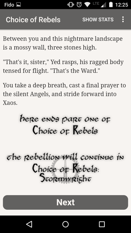 Screenshot of Choice of Rebels: Uprising (Android 2017) MobyGames Screenshot of Choice of Rebels: Uprising (Android 2017) MobyGames