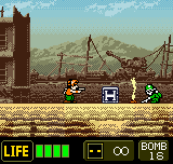 Metal Slug 2nd Mission (Neo Geo Pocket Color) screenshot: Second character