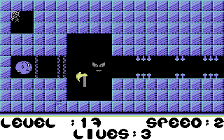 Later (Commodore 64) screenshot: Level 17