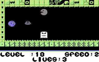 Later (Commodore 64) screenshot: Level 18