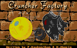 Cruncher Factory (Amiga) screenshot: Loading screen