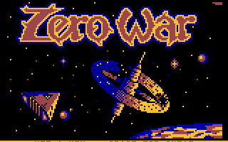 Zero Wars (Atari 8-bit) screenshot: Loading screen