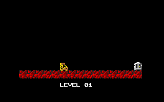 Bomb Fusion (Amiga) screenshot: Level introduction