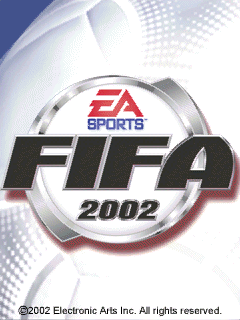FIFA Soccer 2002 (Windows Mobile) screenshot: Title screen