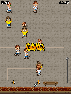 Ronaldinho Gaúcho: Street Soccer (J2ME) screenshot: Goal!