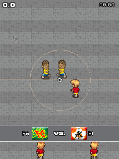 Ronaldinho Gaúcho: Street Soccer (J2ME) screenshot: Kick off