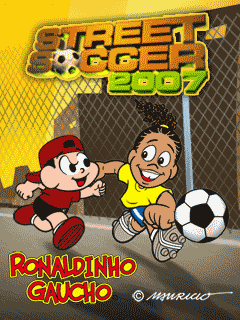 Ronaldinho Gaúcho: Street Soccer (J2ME) screenshot: Title screen