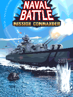 Naval Battle: Mission Commander (J2ME) screenshot: Title screen