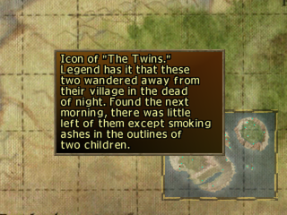 Shadow Madness (PlayStation) screenshot: Map detail
