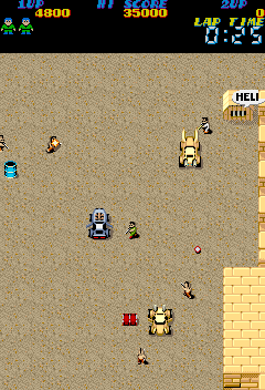 The Speed Rumbler (Arcade) screenshot: A new car.