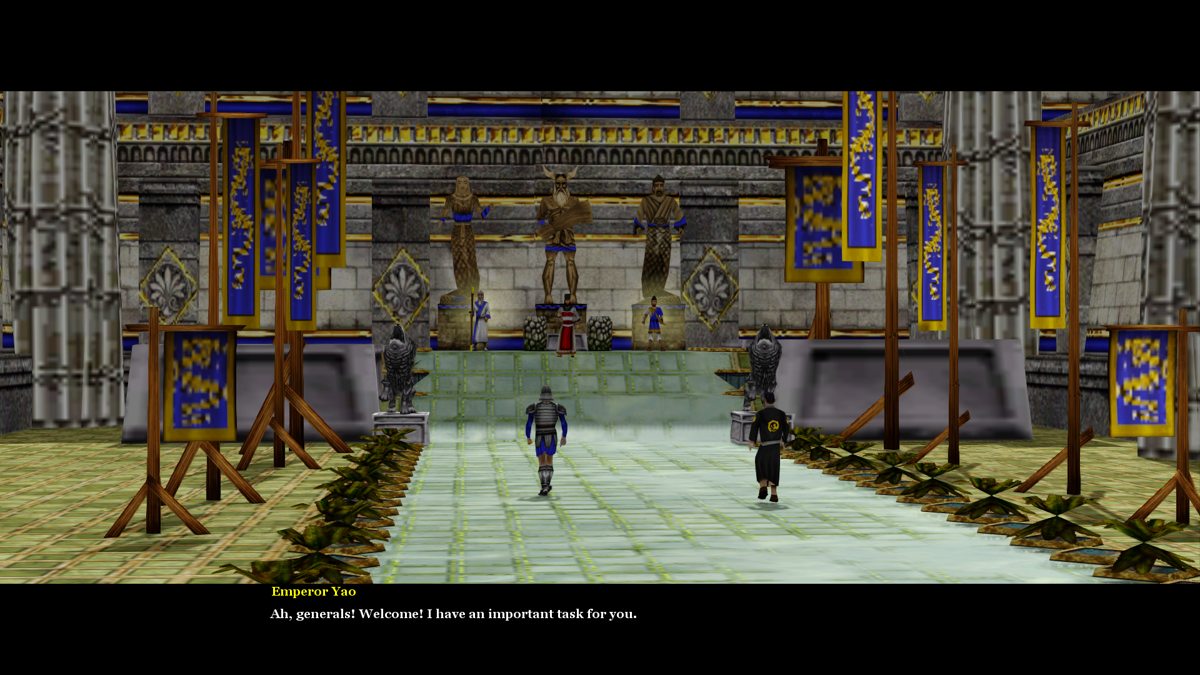 Age of Mythology: Extended Edition - Tale of the Dragon (Windows) screenshot: A rather underwritten prologue.