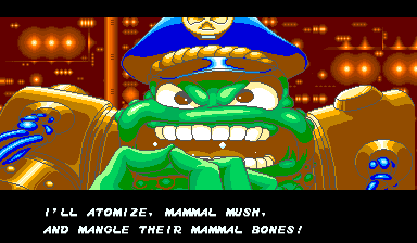 Bucky O'Hare (Arcade) screenshot: General