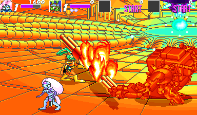 Bucky O'Hare (Arcade) screenshot: Multiplayer