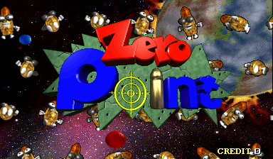 Zero Point (Arcade) screenshot: Title screen