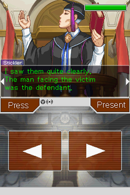 Screenshot of Apollo Justice: Ace Attorney (Nintendo DS, 2007) - MobyGames