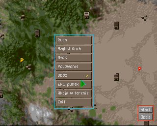 Legion (Amiga) screenshot: Legion options