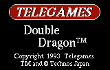 Double Dragon (Lynx) screenshot: Company name and game title