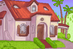 Dragon Tales: Dragon Adventures (Game Boy Advance) screenshot: It's raining