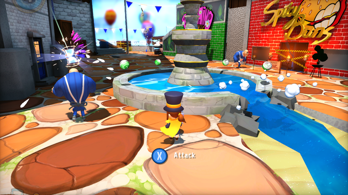 A Hat in Time (Windows) screenshot: You need to collect hourglass in each act
