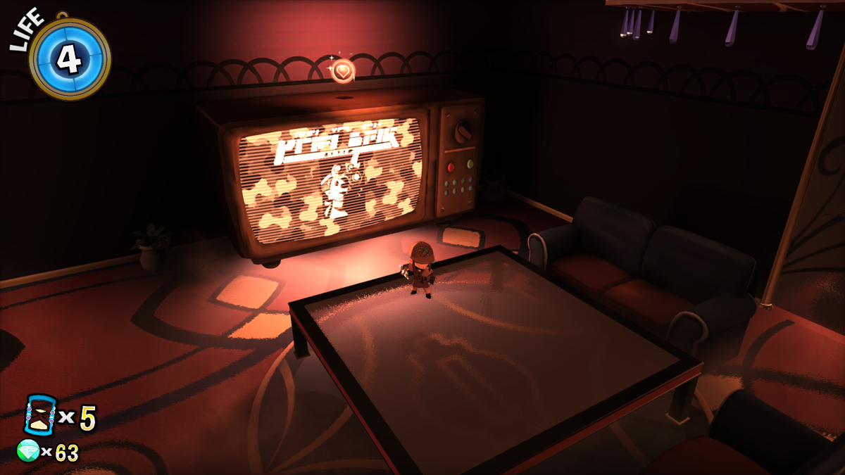 A Hat in Time (Windows) screenshot: A <moby game="Metal Gear Solid">Metal Gear Solid</moby> reference