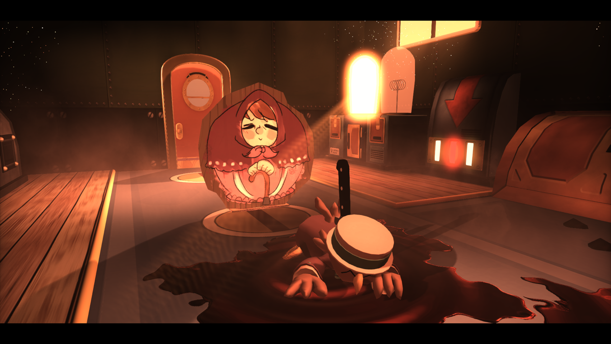 A Hat in Time (Windows) screenshot: There's murder on the owl express