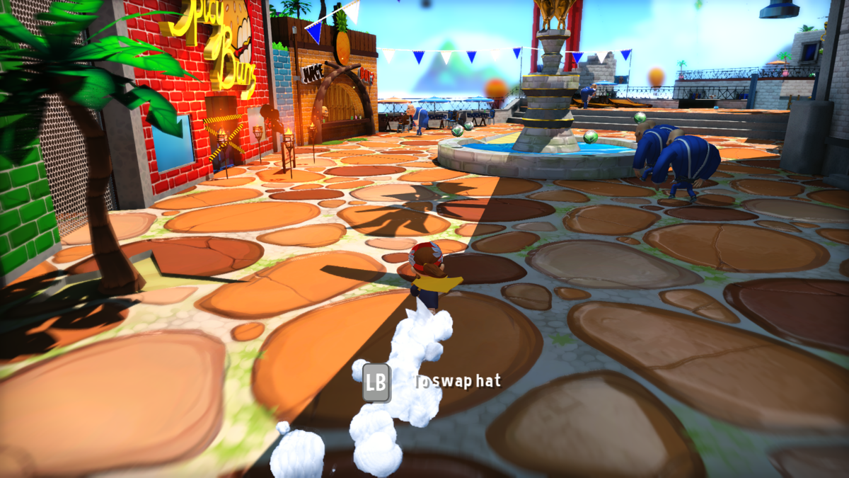 A Hat in Time (Windows) screenshot: Running with the Sprint hat on