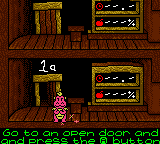 Dragon Tales: Dragon Wings (Game Boy Color) screenshot: Hubworld.