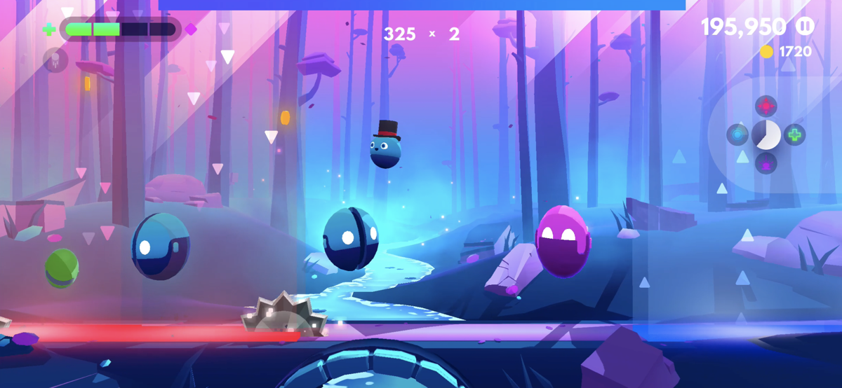 Bouncy Smash (iPhone) screenshot: Gameplay